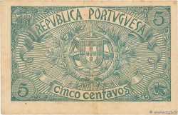 5 Centavos PORTUGAL  1918 P.098 MBC