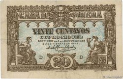 20 Centavos PORTUGAL  1922 P.100