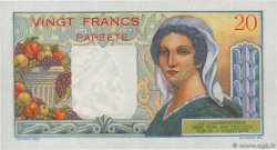 20 Francs TAHITI  1960 P.21c EBC