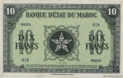 10 Francs MOROCCO  1944 P.25