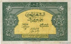 50 Francs MARUECOS  1943 P.26a MBC