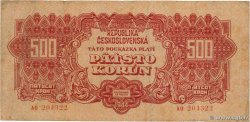 500 Korun CZECHOSLOVAKIA  1944 P.049a