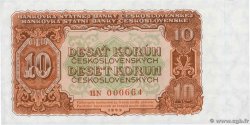 10 Korun CZECHOSLOVAKIA  1953 P.083b