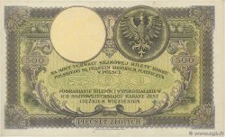 500 Zlotych POLEN  1924 P.058 fVZ