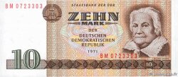 10 Mark GERMAN DEMOCRATIC REPUBLIC  1971 P.28b