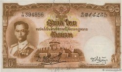 10 Baht THAILAND  1955 P.076b VZ