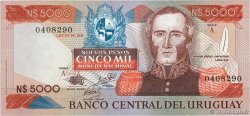 5000 Nuevos Pesos URUGUAY  1983 P.065a