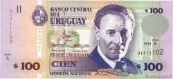 100 Pesos Uruguayos URUGUAY  1994 P.076a UNC-