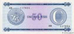 50 Pesos KUBA  1990 P.FX24