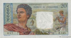 20 Francs NOUVELLE CALÉDONIE  1963 P.50c XF