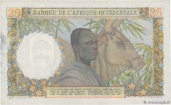 25 Francs FRENCH WEST AFRICA  1953 P.38 MBC+