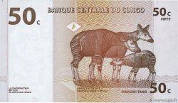 50 Centimes CONGO, DEMOCRATIC REPUBLIC  1997 P.084A UNC