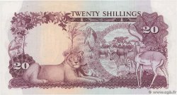 20 Shillings UGANDA  1966 P.03a ST