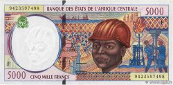 5000 Francs STATI DI L  AFRICA CENTRALE  1994 P.304Fa
