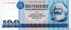 100 Mark GERMAN DEMOCRATIC REPUBLIC  1975 P.31b