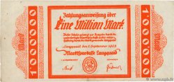 1 Million Mark GERMANY Langquaid 1923 