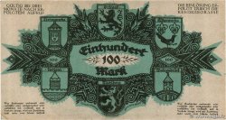 100 Mark ALEMANIA Liebenwerda 1922  MBC+