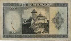 1000 Korun TSCHECHOSLOWAKEI  1945 P.065a S