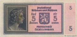 5 Korun BOHÊME ET MORAVIE  1940 P.04a TTB