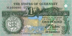 1 Pound GUERNSEY  1991 P.52b