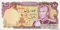 100 Rials IRAN  1974 P.102d