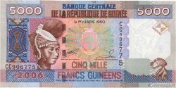 5000 Francs Guinéens GUINÉE  2006 P.41a