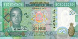 10000 Francs GUINÉE  2007 P.42a