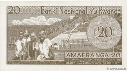 20 Francs RWANDA  1976 P.06e NEUF