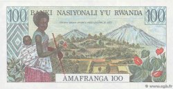100 Francs RWANDA  1978 P.12a NEUF