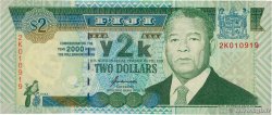 2 Dollars Commémoratif FIDJI  2000 P.102a