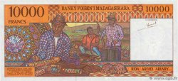 10000 Francs - 2000 Ariary MADAGASCAR  1995 P.079a pr.NEUF