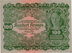 100 Kronen AUTRICHE  1922 P.077 SUP