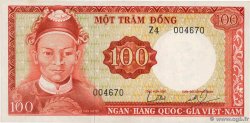 100 Dong VIETNAM DEL SUD  1966 P.19b