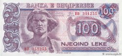 100 Lekë ALBANIE  1994 P.55b NEUF