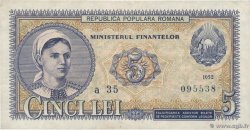 5 Lei ROMANIA  1952 P.083b