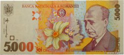 5000 Lei ROMANIA  1998 P.107a UNC