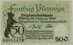 50 Pfenning GERMANIA Berlin 1920 