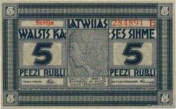 5 Rubli LETONIA  1919 P.03e