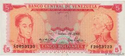 5 Bolivares VENEZUELA  1968 P.050a