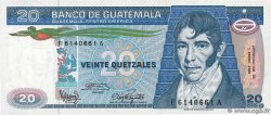 20 Quetzales GUATEMALA  1986 P.069
