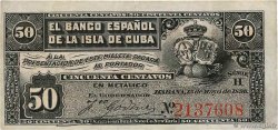 50 Centavos CUBA  1896 P.046a