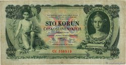 100 Korun TCHÉCOSLOVAQUIE  1931 P.023a TB
