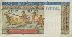100 Francs TUNISIA  1947 P.24 VF
