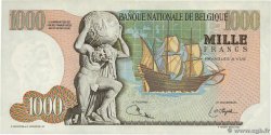 1000 Francs BELGIUM  1975 P.136b VF+