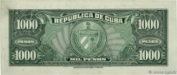 1000 Pesos CUBA  1950 P.084 SC+