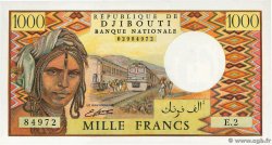 1000 Francs DSCHIBUTI   1988 P.37b