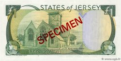 1 Pound Spécimen JERSEY  1993 P.20s UNC