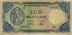 100 Scellini SOMALIE  1971 P.16a B