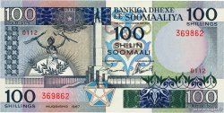 100 Shilin SOMALIA  1987 P.35b SC+