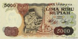 5000 Rupiah INDONÉSIE  1980 P.120a